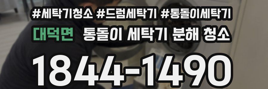 대덕면 통돌이 세탁기 분해 청소