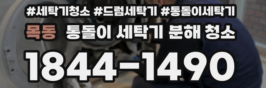 목동 통돌이 세탁기 분해 청소