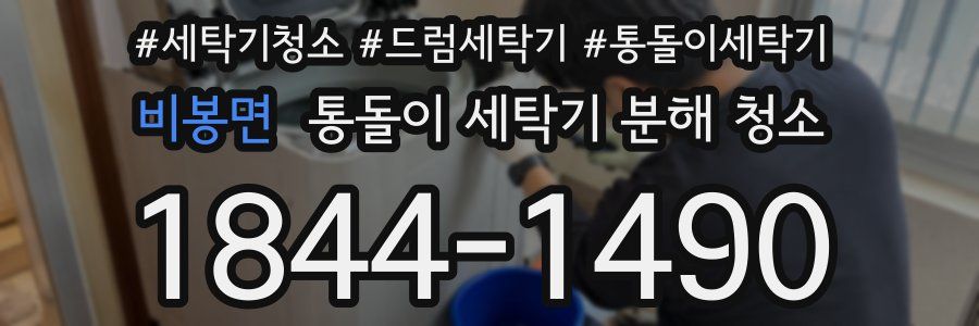 비봉면 통돌이 세탁기 분해 청소