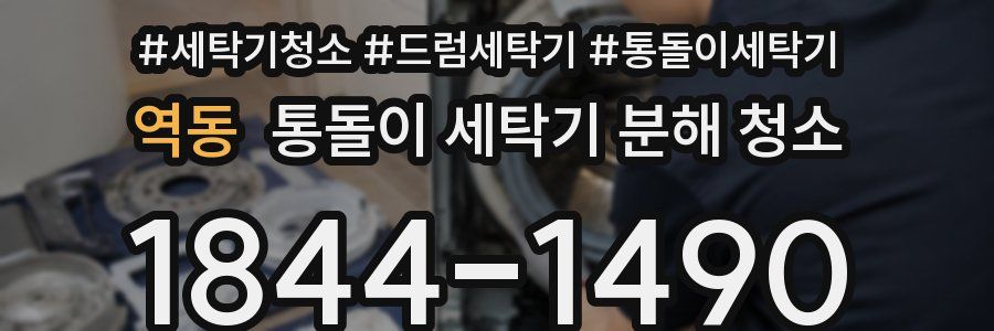 역동 통돌이 세탁기 분해 청소