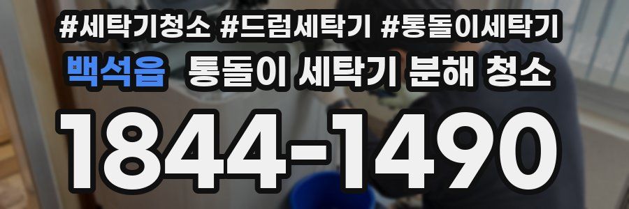 백석읍 통돌이 세탁기 분해 청소
