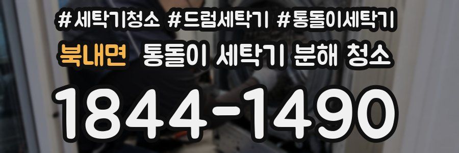 북내면 통돌이 세탁기 분해 청소
