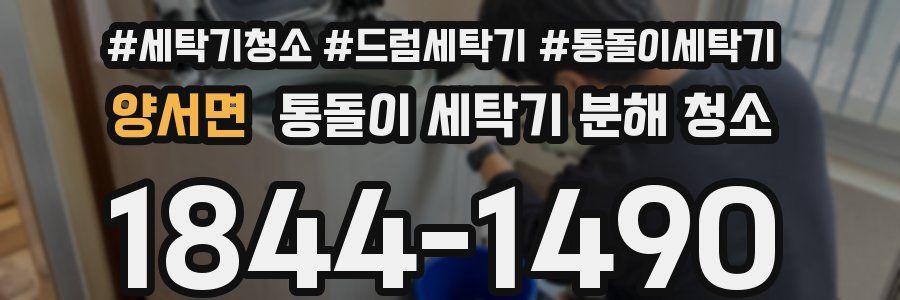 양서면 통돌이 세탁기 분해 청소