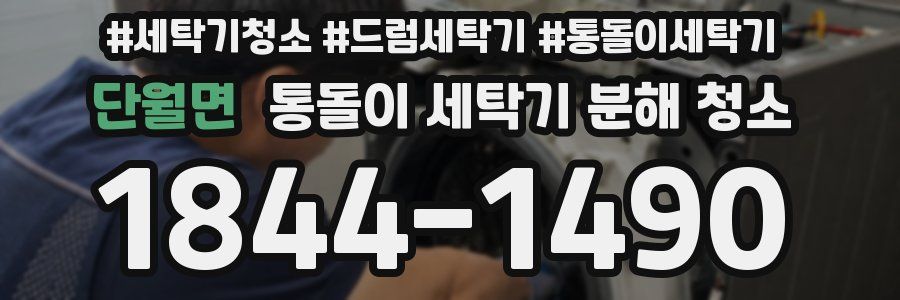 단월면 통돌이 세탁기 분해 청소