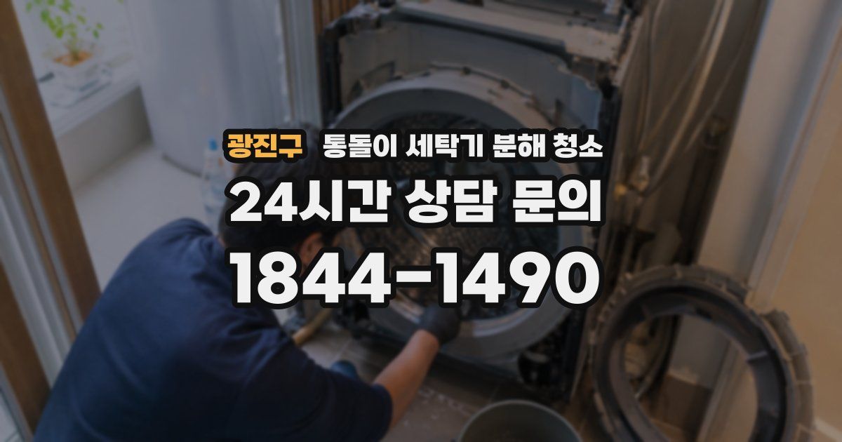 광진구 통돌이 세탁기 분해 청소