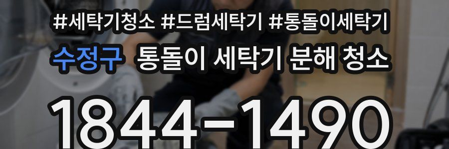수정구 통돌이 세탁기 분해 청소