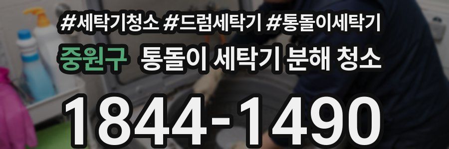 중원구 통돌이 세탁기 분해 청소