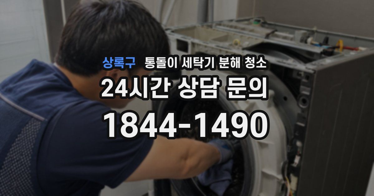 상록구 통돌이 세탁기 분해 청소