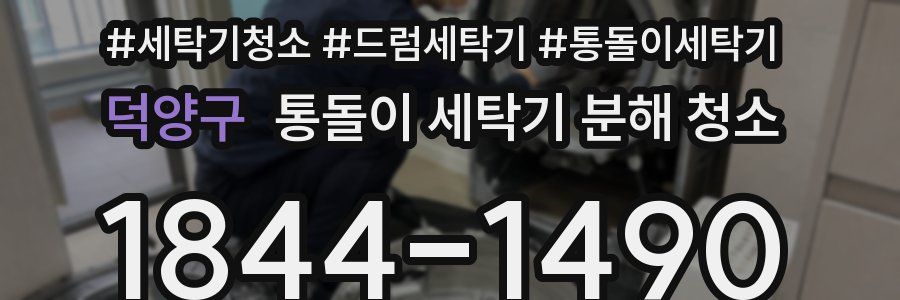 덕양구 통돌이 세탁기 분해 청소