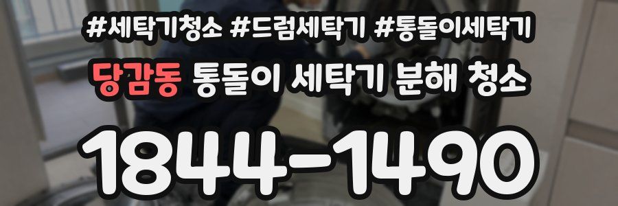 당감동 통돌이 세탁기 분해 청소