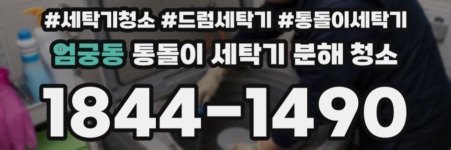엄궁동 통돌이 세탁기 분해 청소