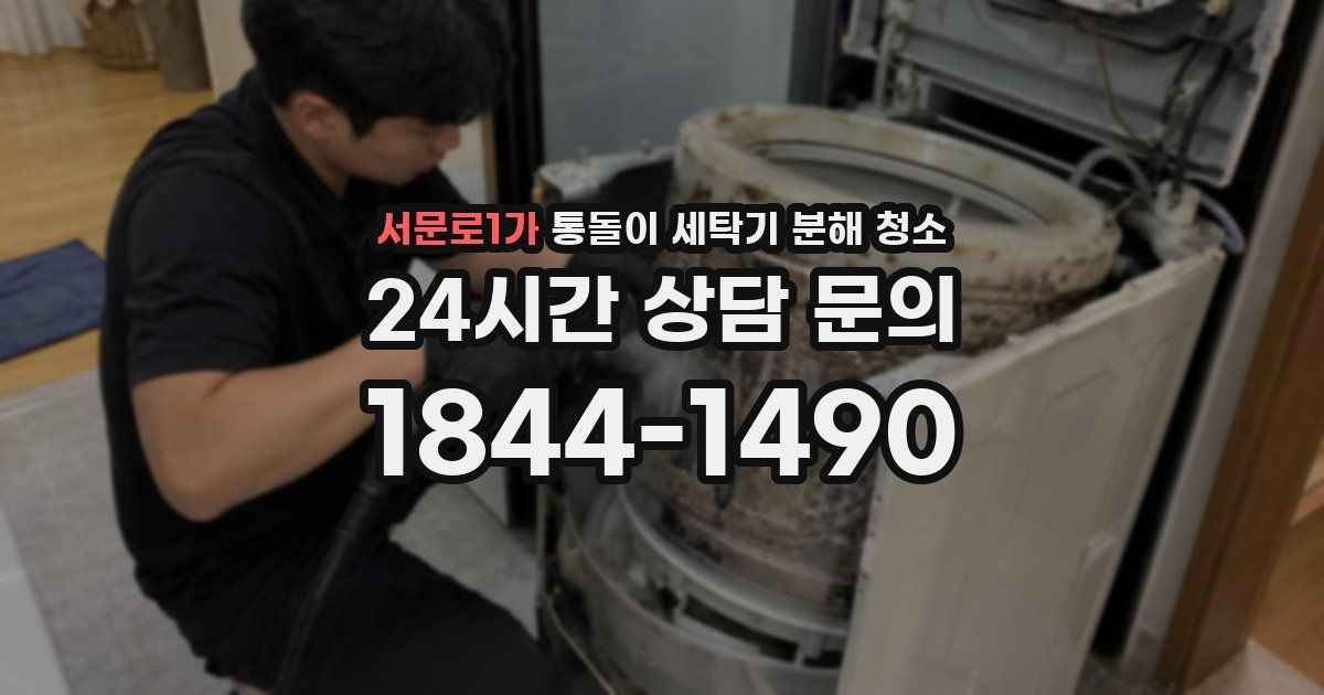 서문로1가 통돌이 세탁기 분해 청소