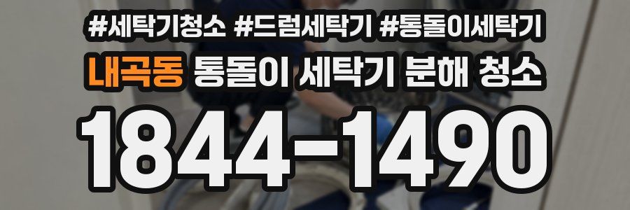 내곡동 통돌이 세탁기 분해 청소