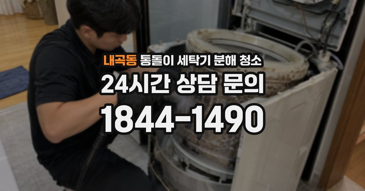 내곡동 통돌이 세탁기 분해 청소