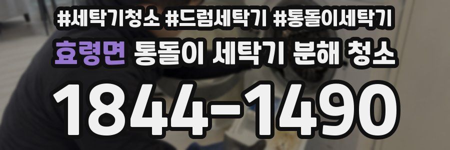 효령면 통돌이 세탁기 분해 청소