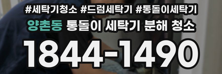 양촌동 통돌이 세탁기 분해 청소
