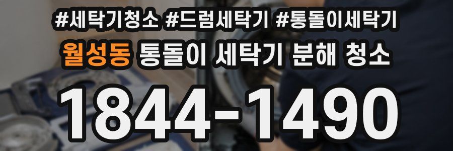 월성동 통돌이 세탁기 분해 청소