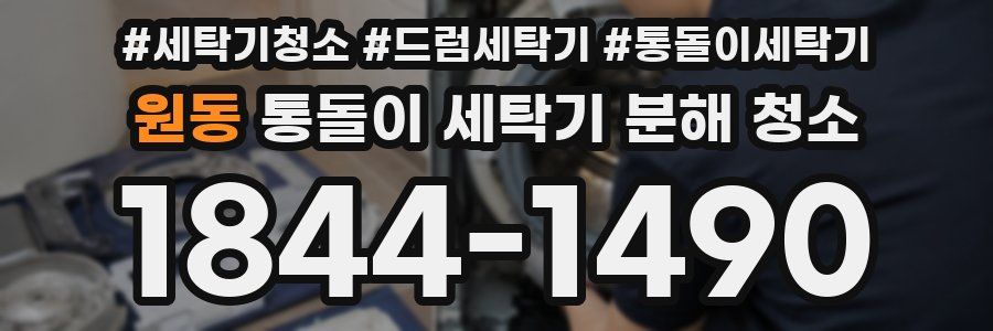 원동 통돌이 세탁기 분해 청소