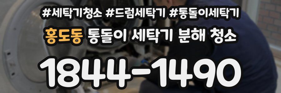 홍도동 통돌이 세탁기 분해 청소