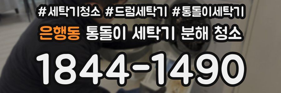 은행동 통돌이 세탁기 분해 청소