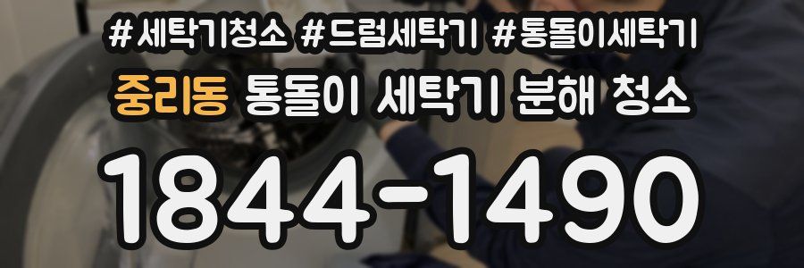 중리동 통돌이 세탁기 분해 청소