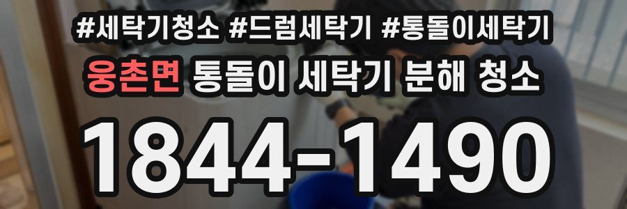웅촌면 통돌이 세탁기 분해 청소