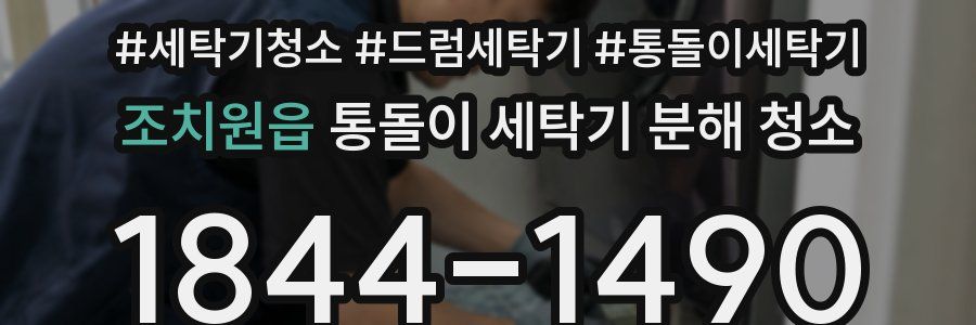 조치원읍 통돌이 세탁기 분해 청소