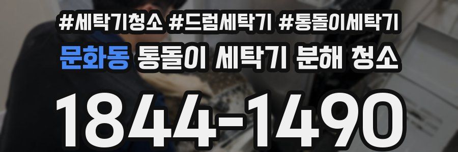 문화동 통돌이 세탁기 분해 청소