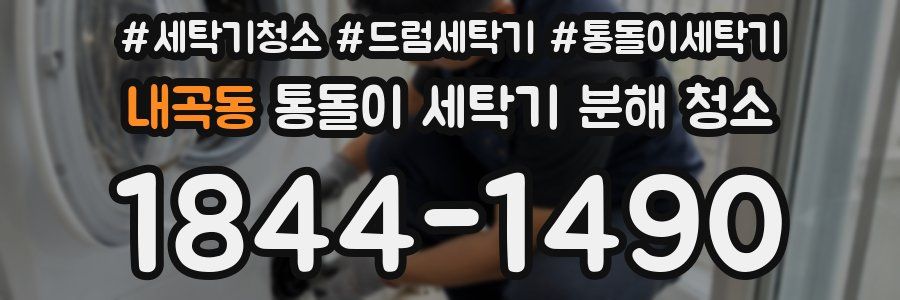 내곡동 통돌이 세탁기 분해 청소