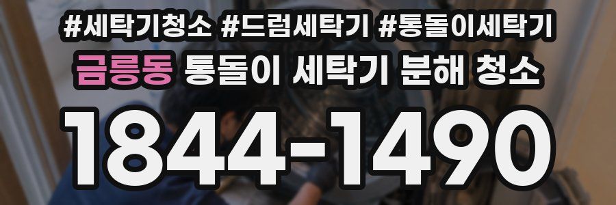 금릉동 통돌이 세탁기 분해 청소