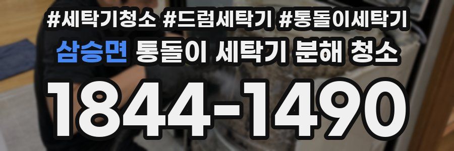 삼승면 통돌이 세탁기 분해 청소