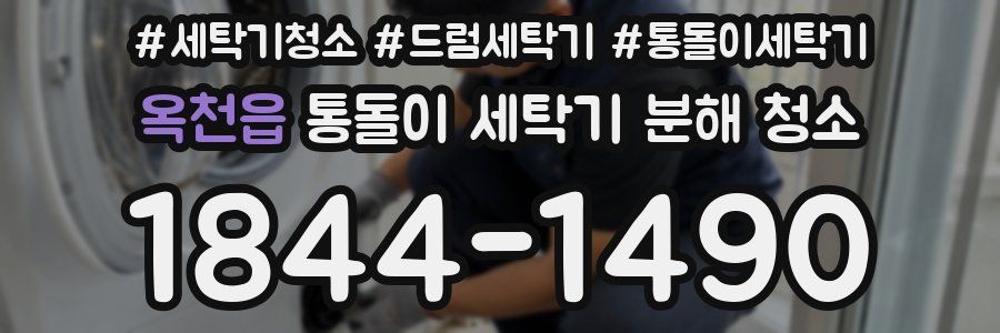 옥천읍 통돌이 세탁기 분해 청소