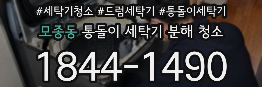 모종동 통돌이 세탁기 분해 청소