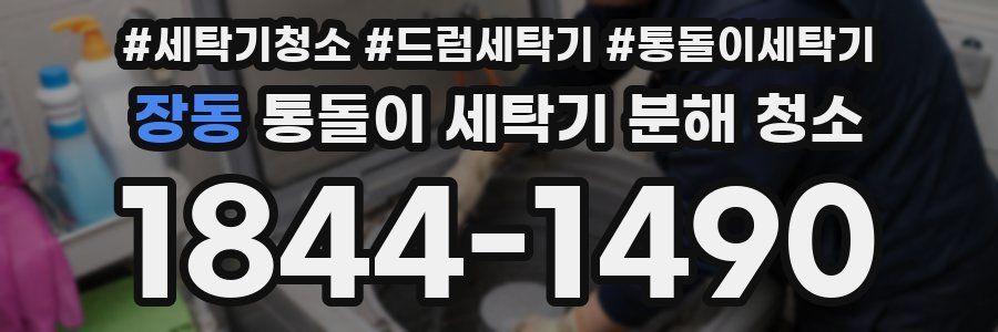 장동 통돌이 세탁기 분해 청소