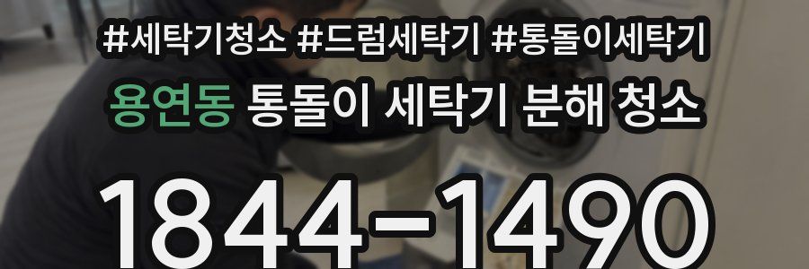 용연동 통돌이 세탁기 분해 청소