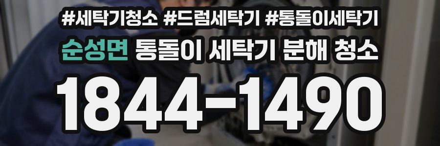 순성면 통돌이 세탁기 분해 청소