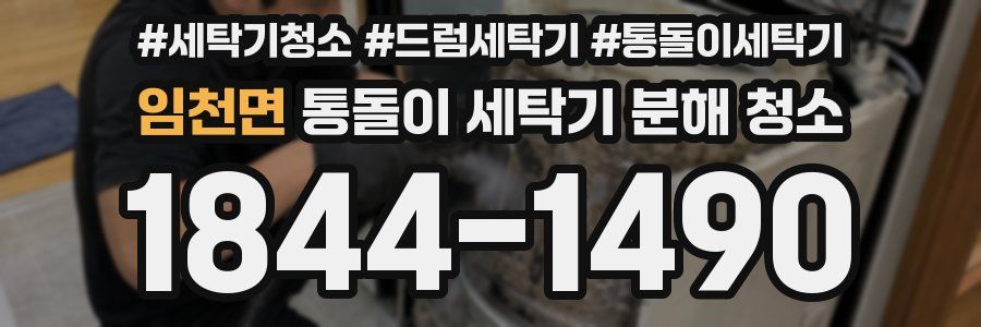 임천면 통돌이 세탁기 분해 청소