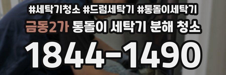 금동2가 통돌이 세탁기 분해 청소