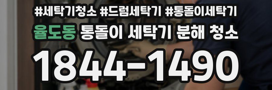 율도동 통돌이 세탁기 분해 청소