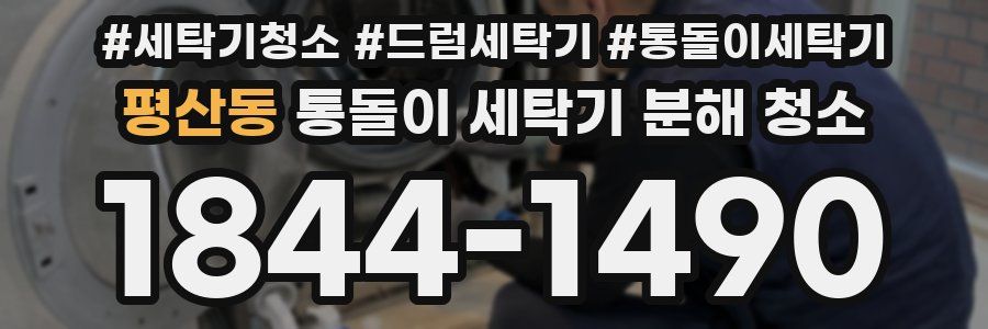 평산동 통돌이 세탁기 분해 청소