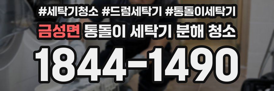 금성면 통돌이 세탁기 분해 청소