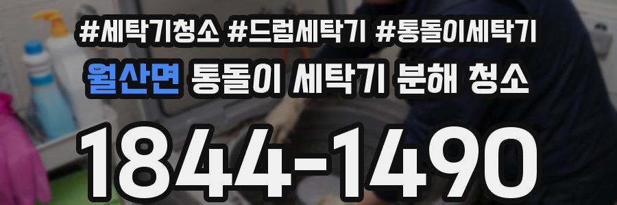 월산면 통돌이 세탁기 분해 청소