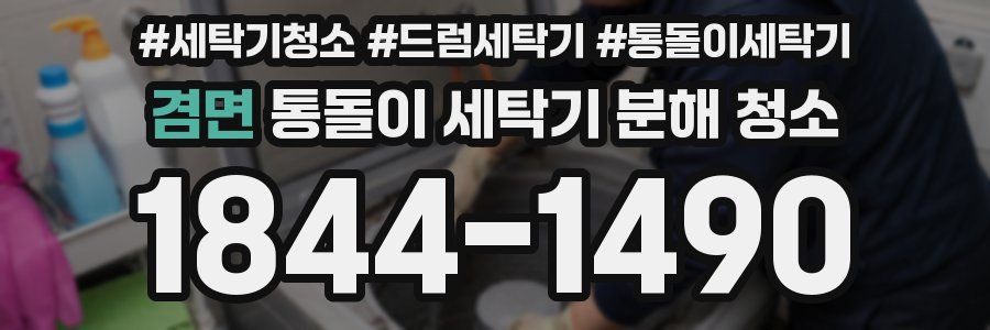 겸면 통돌이 세탁기 분해 청소