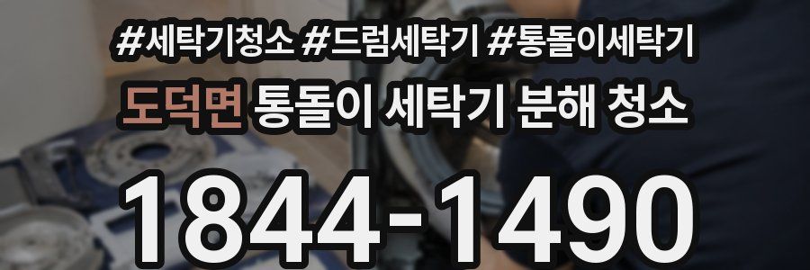 도덕면 통돌이 세탁기 분해 청소