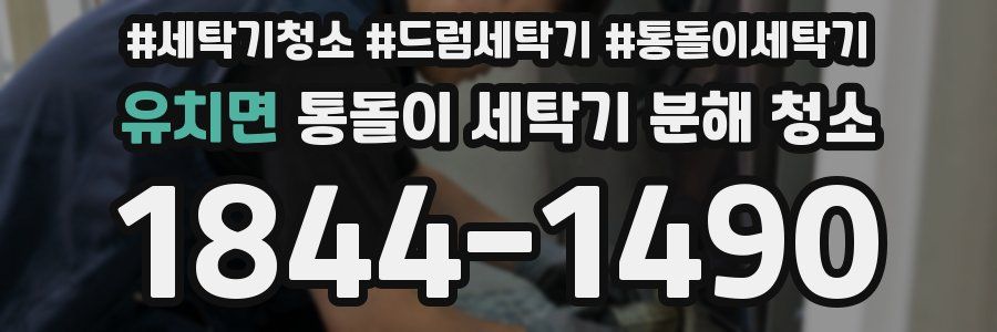 유치면 통돌이 세탁기 분해 청소