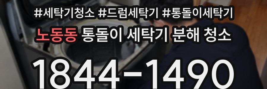 노동동 통돌이 세탁기 분해 청소