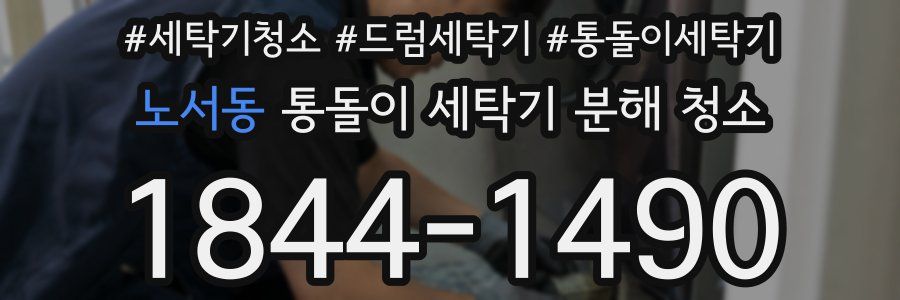노서동 통돌이 세탁기 분해 청소