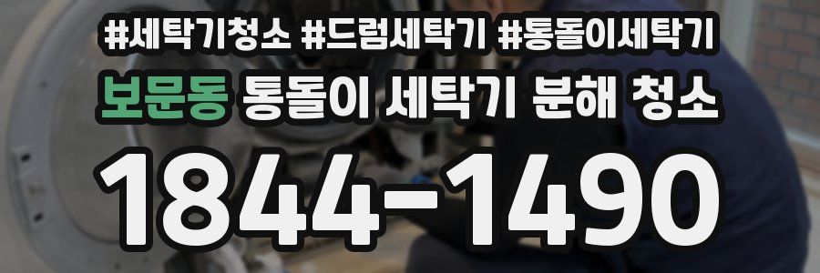 보문동 통돌이 세탁기 분해 청소