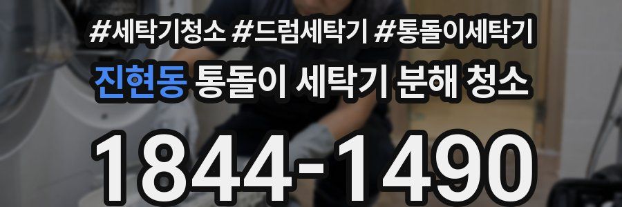 진현동 통돌이 세탁기 분해 청소