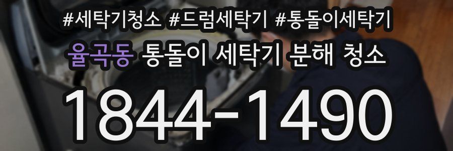 율곡동 통돌이 세탁기 분해 청소